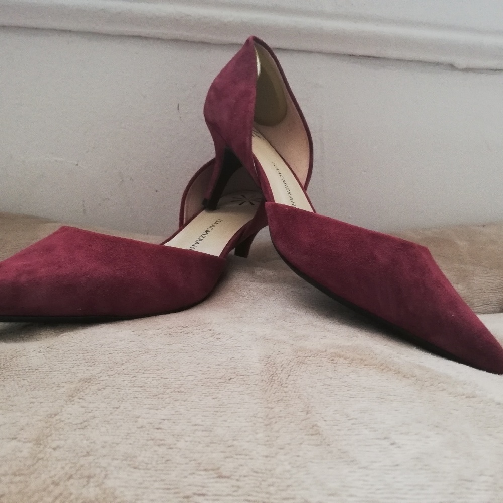 Oxblood Suede Shoes